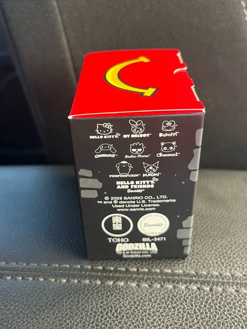 Hello Kitty X Godzilla 2026 Keroppi King Ghidorah Happy Meal Toy #2 McDonald’s